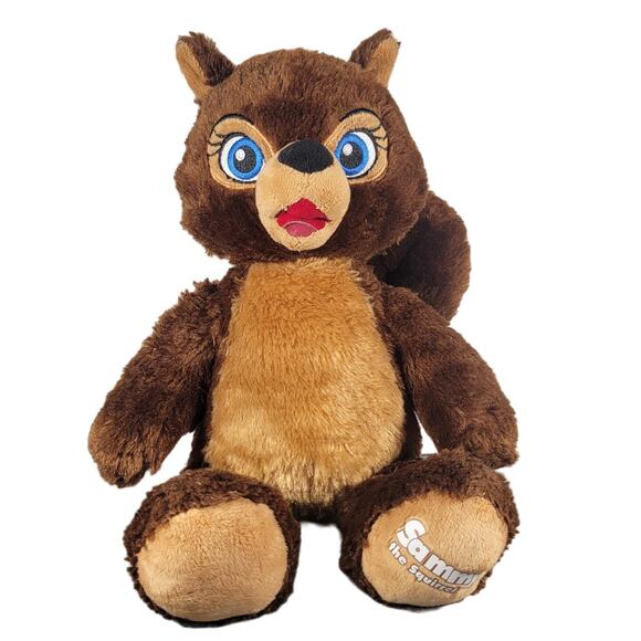 Build A Bear  Sammy the Squirrel Plush Toy Brown 16" Stuffed Animal 2022 - Picture 1 of 13